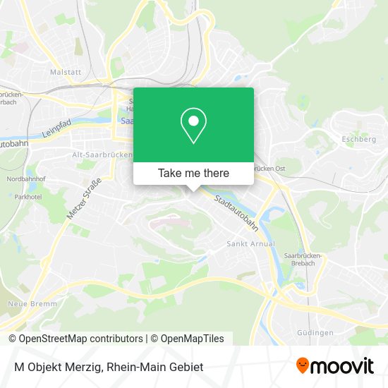 Карта M Objekt Merzig