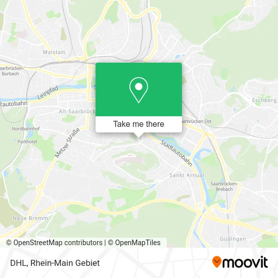 DHL map