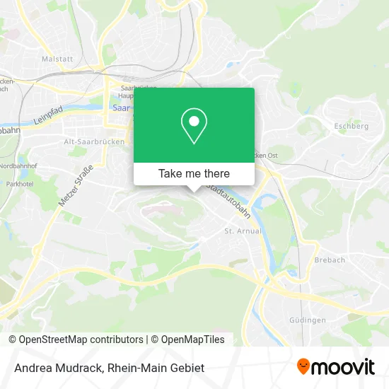Andrea Mudrack map