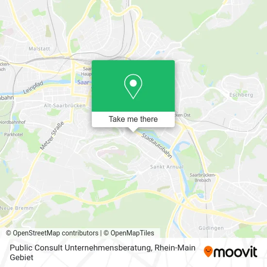 Карта Public Consult Unternehmensberatung