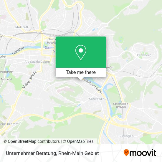 Карта Unternehmer Beratung