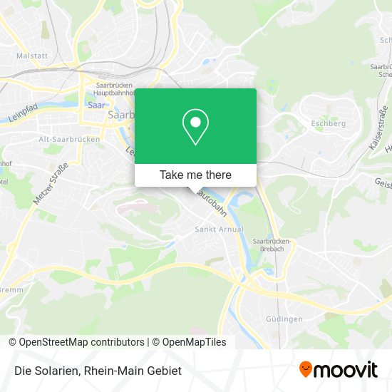 Карта Die Solarien