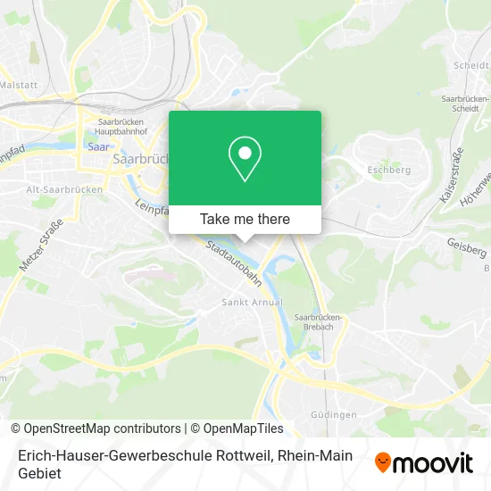 Карта Erich-Hauser-Gewerbeschule Rottweil