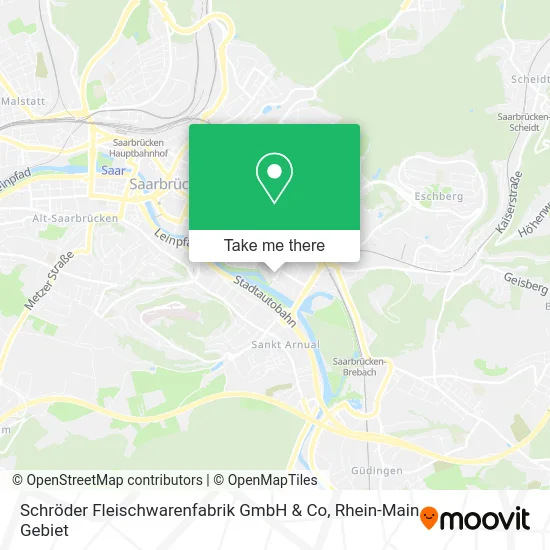 Карта Schröder Fleischwarenfabrik GmbH & Co