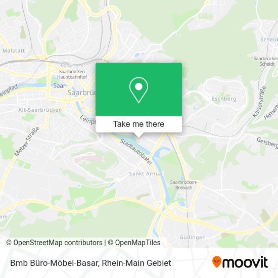 Карта Bmb Büro-Möbel-Basar