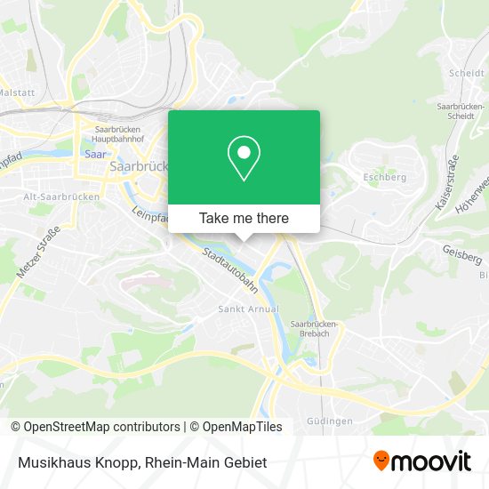 Карта Musikhaus Knopp
