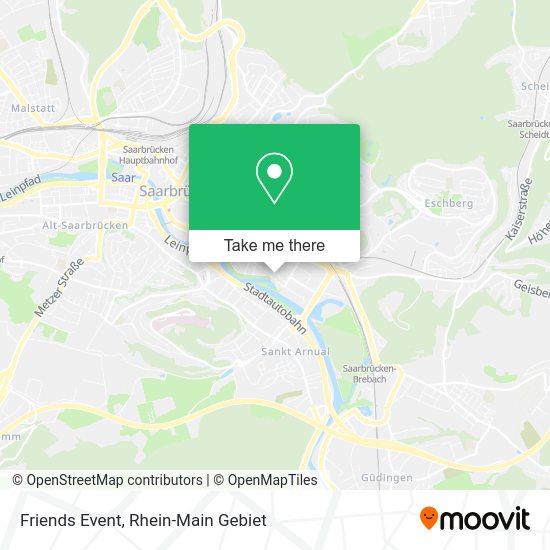 Карта Friends Event