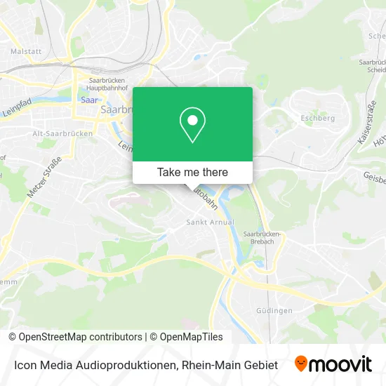 Карта Icon Media Audioproduktionen