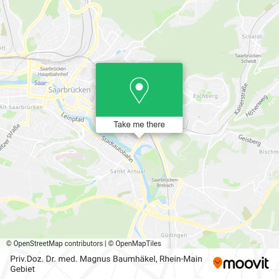 Карта Priv.Doz. Dr. med. Magnus Baumhäkel