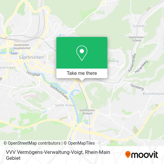 Карта VVV Vermögens-Verwaltung-Voigt