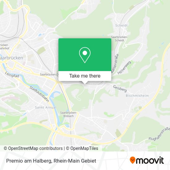Карта Premio am Halberg