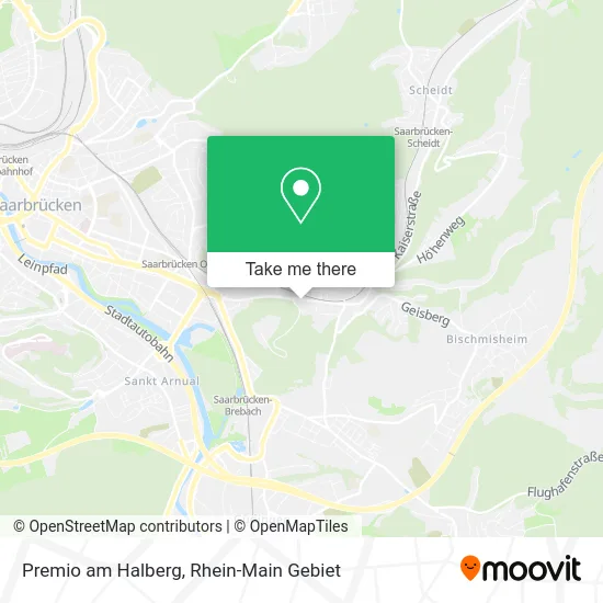 Карта Premio am Halberg