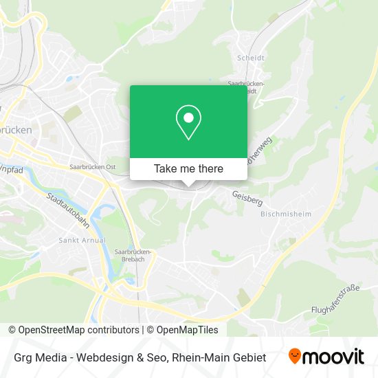 Карта Grg Media - Webdesign & Seo