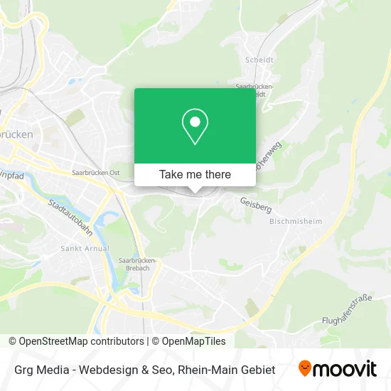 Карта Grg Media - Webdesign & Seo