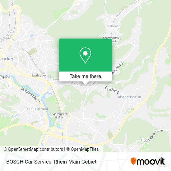 Карта BOSCH Car Service