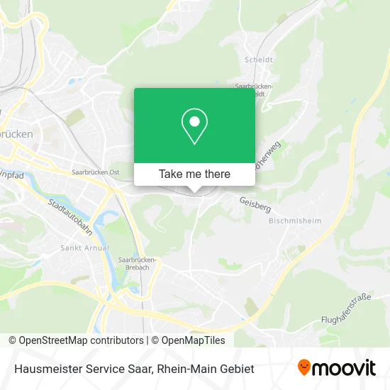 Карта Hausmeister Service Saar