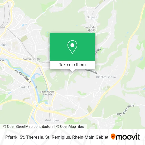 Карта Pfarrk. St. Theresia, St. Remigius