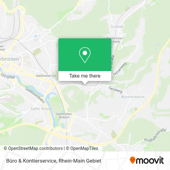 Карта Büro & Kontierservice