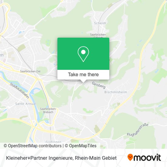 Карта Kleineher+Partner Ingenieure