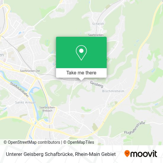 Карта Unterer Geisberg Schafbrücke