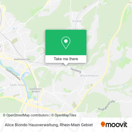 Карта Alice Biondo Hausverwaltung