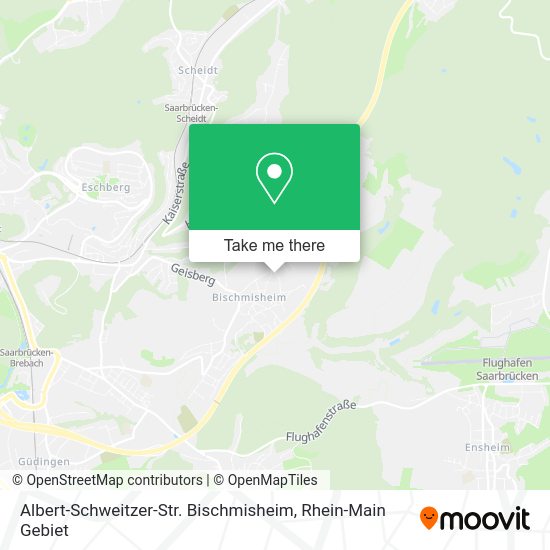Карта Albert-Schweitzer-Str. Bischmisheim