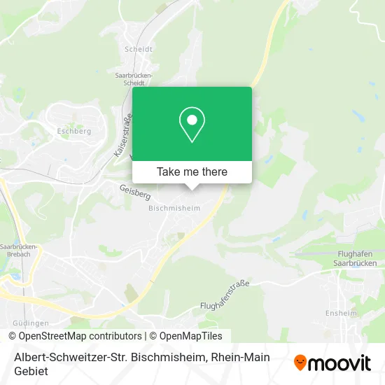 Карта Albert-Schweitzer-Str. Bischmisheim