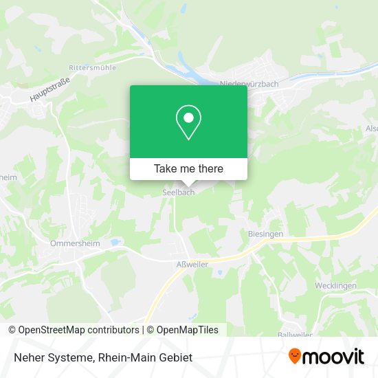 Neher Systeme map