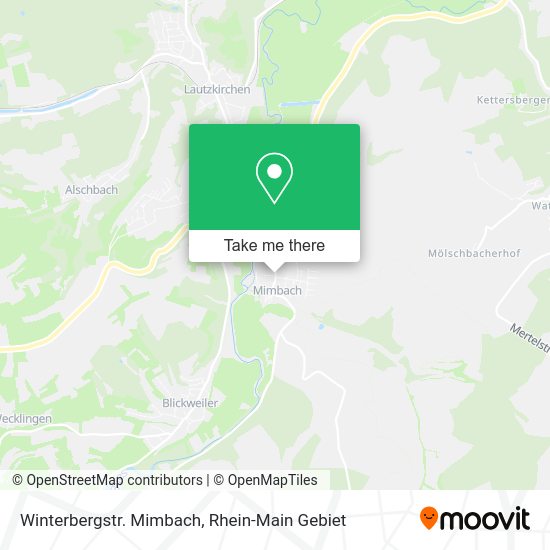 Карта Winterbergstr. Mimbach