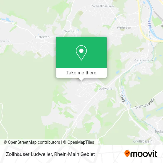 Карта Zollhäuser Ludweiler