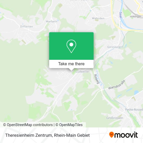 Карта Theresienheim Zentrum