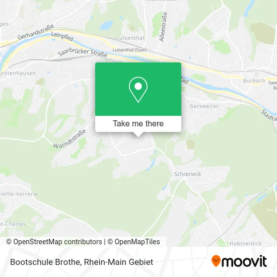 Карта Bootschule Brothe