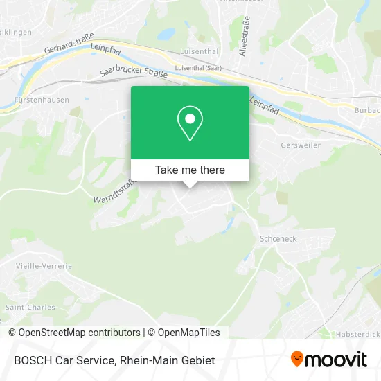 Карта BOSCH Car Service