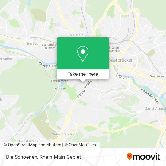 Карта Die Schoenen