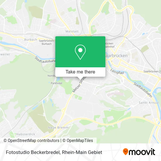Карта Fotostudio Beckerbredel