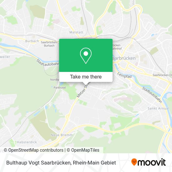 Карта Bulthaup Vogt Saarbrücken