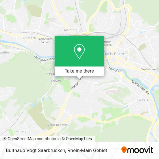 Карта Bulthaup Vogt Saarbrücken