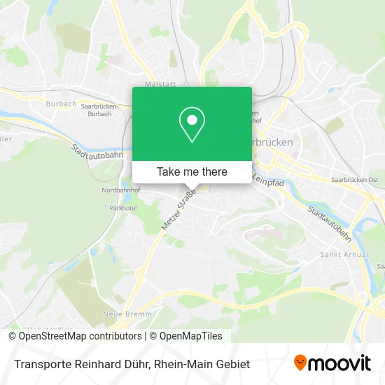 Карта Transporte Reinhard Dühr