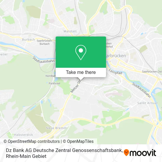 Карта Dz Bank AG Deutsche Zentral Genossenschaftsbank