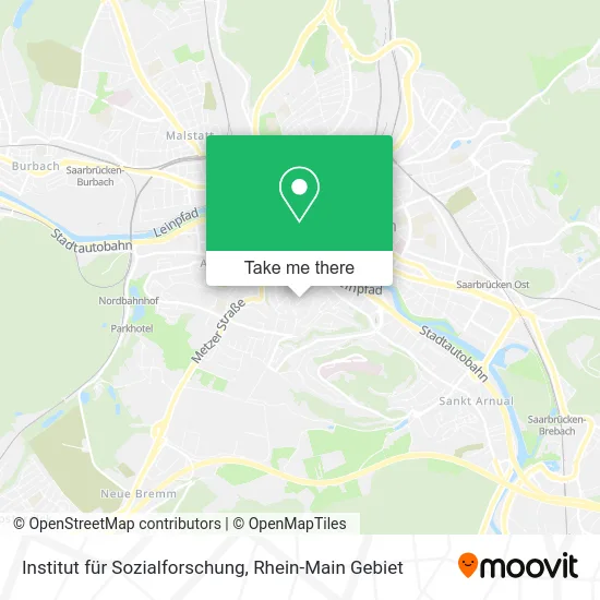 Карта Institut für Sozialforschung