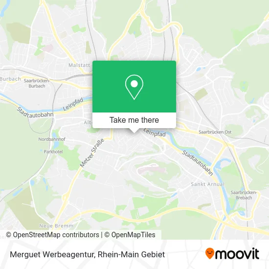Карта Merguet Werbeagentur
