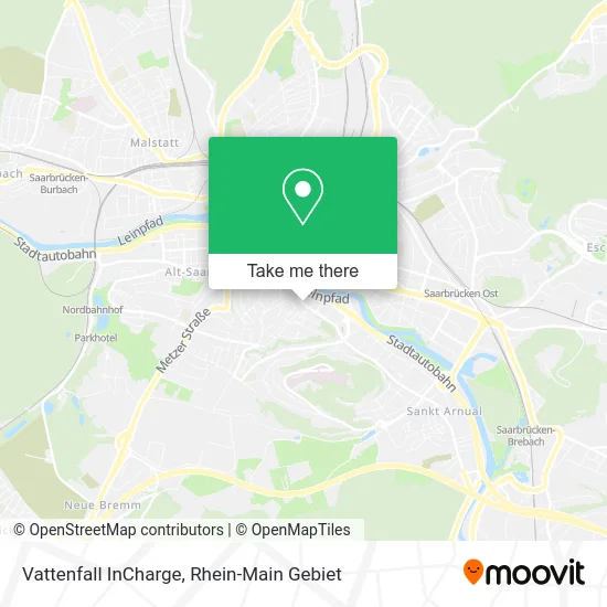 Карта Vattenfall InCharge