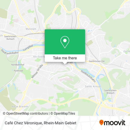 Карта Café Chez Véronique