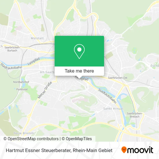 Карта Hartmut Essner Steuerberater