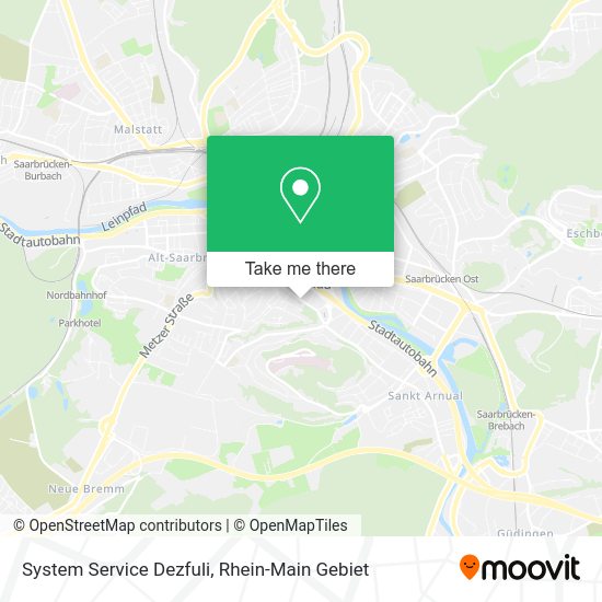 Карта System Service Dezfuli