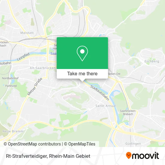 Карта Rt-Strafverteidiger