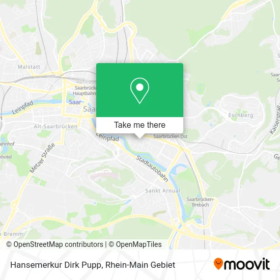 Карта Hansemerkur Dirk Pupp