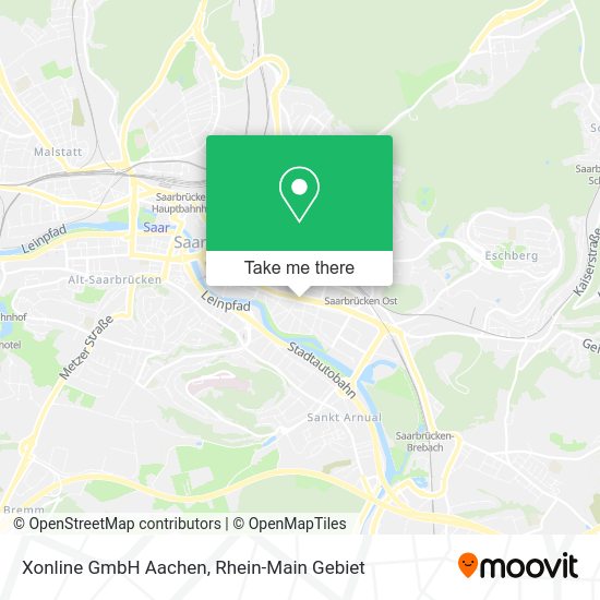 Карта Xonline GmbH Aachen
