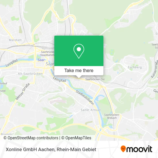 Карта Xonline GmbH Aachen