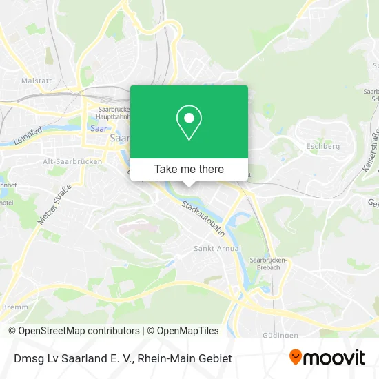 Карта Dmsg Lv Saarland E. V.